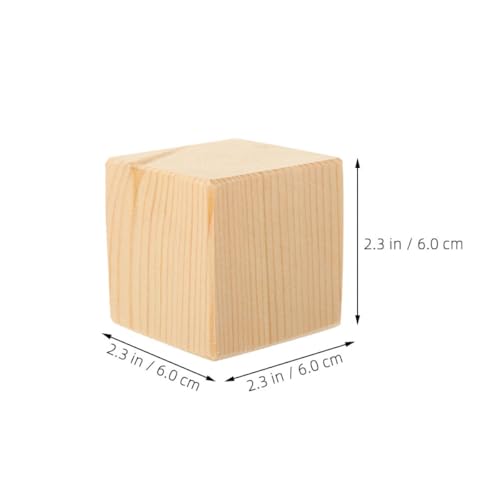 Elevadores de madera para cama y sofá, tacos de 6 cm de altura para patas de mesa y muebles 6
