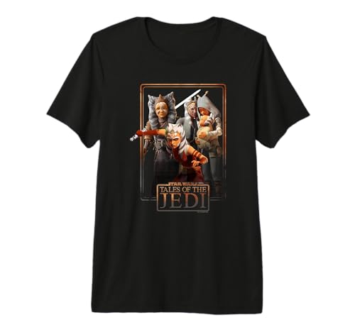 T-shirt Star Wars Ahsoka Torguta vêtement coton Tales of the Jedi série animée sci-fi
