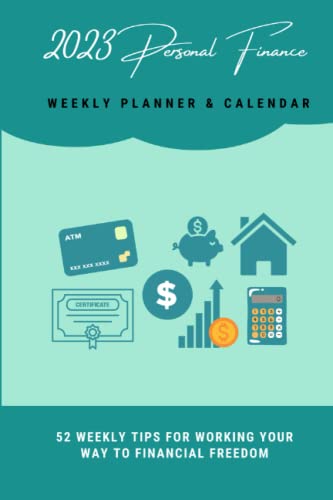 Calendrier hebdomadaire 2023 Personal Finance et guide d'organisation de budget pour adulte