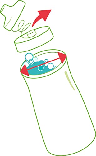 Garrafa D Agua Origins Picnik 430 Ml Maped Azul E Verde