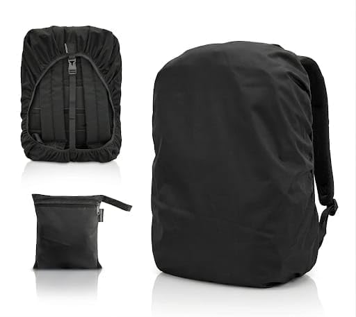 Third Eye Trends Waterproof Bag Cover Rain Protection Cover for Backpack School Bag Laptop Bag Travel Bag Dust Cover with Elastic Closure for Outdoor Use (Pack of 1)-picture-34