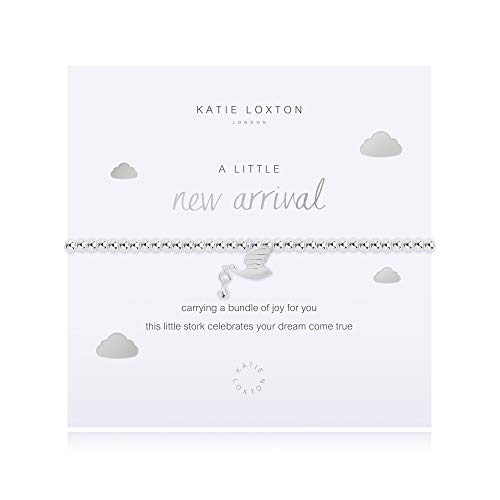 Katie Loxton a Little Womens Stretch Adjustable Band Fashion Charm Bracelet