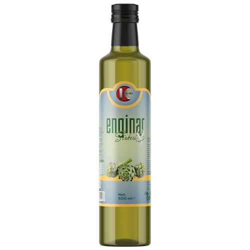Enginar Sirkesi 500 ml, Sirke Anasıyla Hazırlanmış, Doğal Fermente Enginar Sirkesi