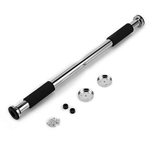 OneTwoFit Pull Up Bar Door Frame, Adjustable to Doors with a Width of 63 - 100 cm, 3 Installation Methods - Max User Weight up to 180lbs OT037