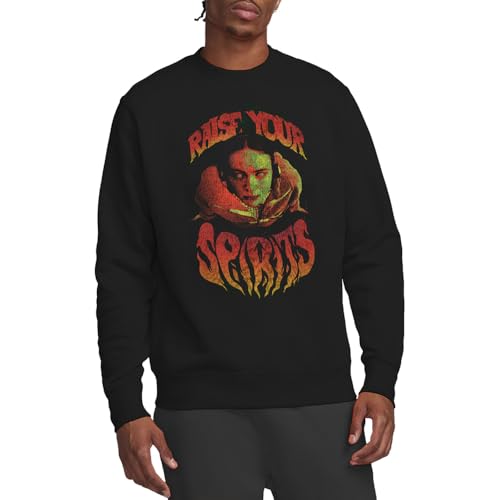Sweat Stranger Things homme et femme pull-over noir mixte imprimé