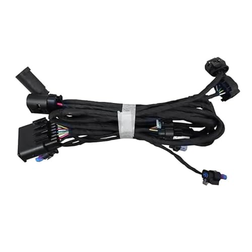 jklymm Cable de sensores de estacionamiento de materiales ABS para parachoques delantero de vehículo con configuración simple y compatibilidad universal 61128706662 arnés de sensores de