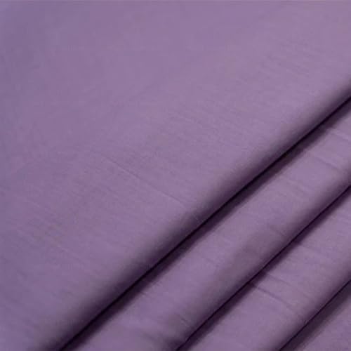 Image of 100% Pure Cotton Mulmul Fabric Material | Reusable Fine Mulmul Fabric | Lightweight Soft Smooth Piece Linning, Stole, Dupatta, Cushion Pillow Cover (Violet Tulip, 5 Meters)