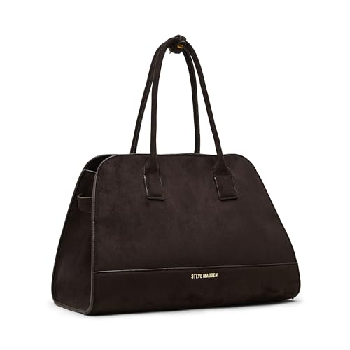 Steve Madden Harlii Faux Suede Satchel2