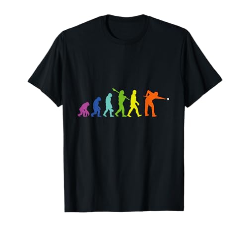 Billard Evolution of Human Snooker Pool Queue Stick Player T-Shirt Billard Evolution of Human Snooker Pool Queue Stick Player T-Shirt