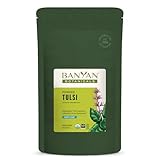 Banyan Botanicals Tulsi Powder, 1/2 Pound - USDA Organic - Ocimum sanctum - Holy Basil - Ayurvedic Adaptogen*