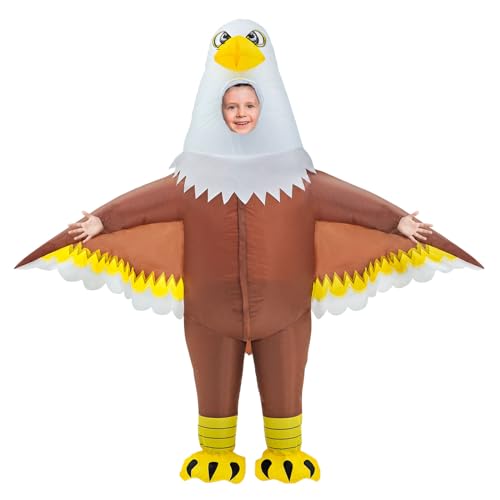 Disfraz inflable Eagle Seeds of Light para niños