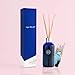Capri Blue Aloha Orchid Reed Diffuser Set - Includes Reed Diffuser Sticks, Fragrance Oil, and Glass Bottle - Luxury Scented Room Fresheners - Cobalt Blue (8 fl oz)