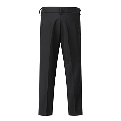 Image of Boys Jacquard Suits Slim Fit Tuxedo Suit Notch Lapel 2 Pieces Suit Set Jacket Pants for Party Formal Wear