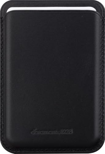 Porte-carte cuir Roskilde MagSafe dbramante1928 Black haut de gamme