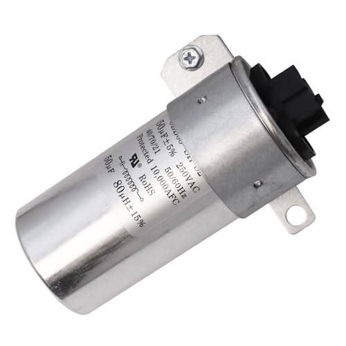 Condensateur de démarrage W10804664 pour moteur de lave-linge