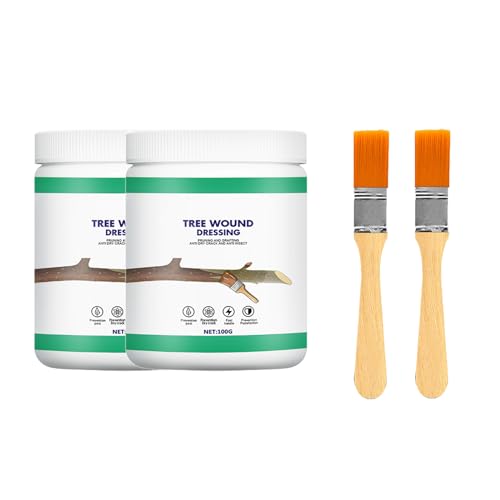 Zriechs Tree Wound Pruning Sealer, Tree Wound Dressing with Brush, Tree Wound Sealer Healing...