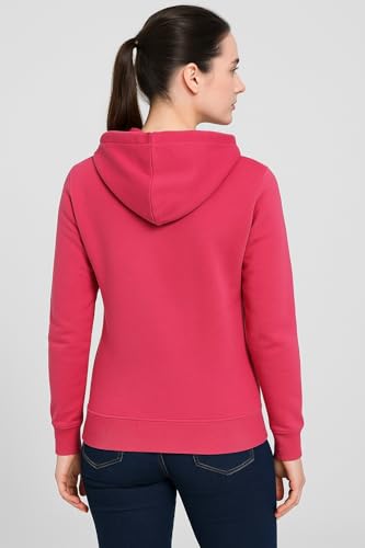 Image of Raves Womens Stylish Printed Hoodie | Trendy Cotton Fleece Hooded Sweatshirt for Women & Girls | Full Sleeve Winter Wear Pullover