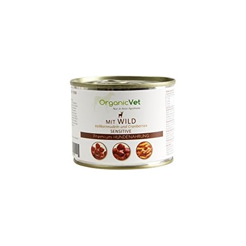 ORGANICVET Hund Nassfutter Sensitive Wild Cover