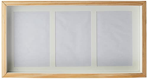 Painel Color Wood Para 3 Fotos