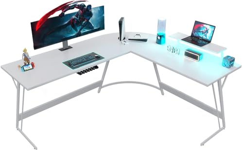Tribesigns Eckschreibtisch, 130 Cm Eckschreibtisch, L-förmiger Gaming
