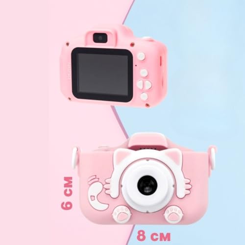 Câmera Digital Infantil Portátil 20MP 1080P HD Câmera de Vídeo Filmadora Câmera Selfie recarregável