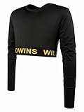 WILDWINS Gymnastics Sports top Long Sleeve Dance Yoga Ballet (DE/NL/SE/PL, Numerisch, 134, Regular, Black)