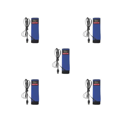 Lot de 5 chauffages d'objectif pour télescope caméra 5 V 2 A USB Portable Chauffe-lentille rapide 54,5 cm