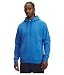 Under Armour Men's Rival Fleece Hoodie, Blue Atlantis/Blue Atlantis, Large