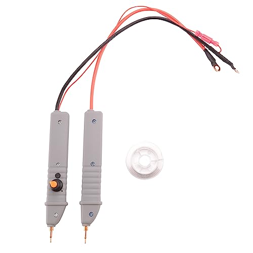 Wzxksoac 1 Juego de Soldador por Puntos, Pluma de Soldadura por Puntos PortáTil, Conector de Terminal de Orificio de Cobre para BateríA 18650/Paquete de BateríA 21700
