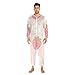 Yuiboo Strawberry & White Delicate FloralAdults Funny One Piecing Pajamas for Women Costumes Hooded
