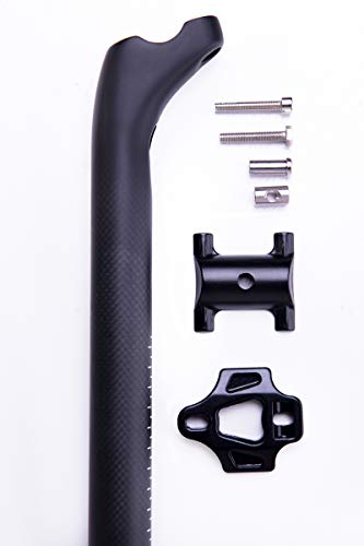 Bikeco, reggisella in carbonio da 31,6 mm, in