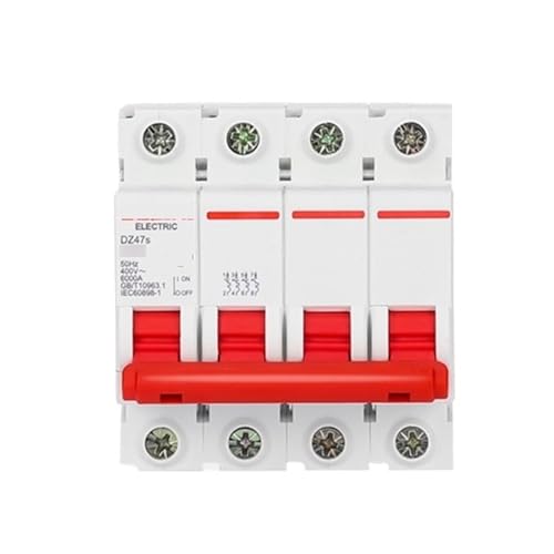 Interrupteur DZ47s disjoncteur domestique protection 4P 16A