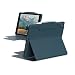 Produktbild U by UAG [U] Dot Case Apple iPad 10.2 Hülle (2021 / 2020 / 2019) [Schutzhülle nach US-Miltärstandard, Standfunktion, Wake / Sleep, Magnetische Frontklappe, Apple Pencil Halterung] deep ocean