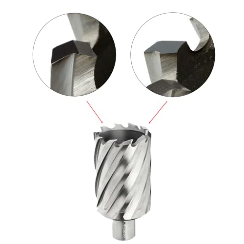 Euroboor HCL.400 HSS Kernbohrer - Bohrtiefe: 55 mm - Außendurchmesser: 40 mm - Anschluss: Weldon - Größe: 19.05 mm - Pilot Pin Hole 6.35 mm