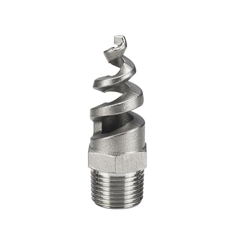 Buse de pulvérisation filetée en acier 316L pour milieux corrosifs