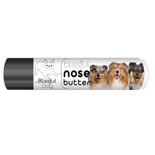 Image of The Blissful Dog Collie Nose Butter for Dry, Cracked Skin, Lick-Safe Dog Nose Balm with Moisturizing Shea Butter, Almond, Olive, and Essential Oils, Pet Supplies, Uncented, 0.15 oz.