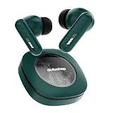 Dubstep Buzz X7 in-Ear Wireless Earbuds with Up to 56 Hours Playtime, 13mm Dynamic Drivers, X-Bass Technology, ENC Mic, Bluetooth 5.3, Dual Music/Game Mode, Type-C Fast Charging (Green)