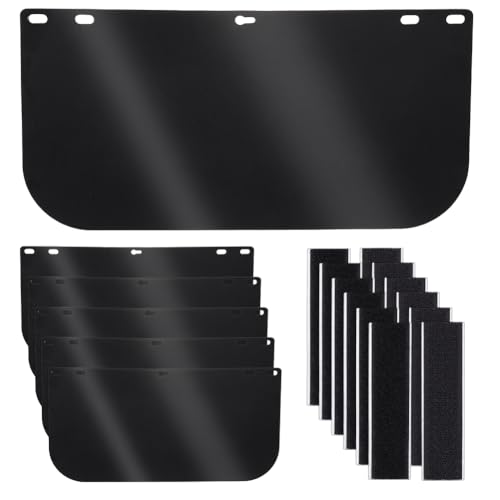 PH PandaHall 6 Pack Visière de Rechange pour Masque de Soudure 39x19.7cm Visière de Rechange pour Masque de Soudure Protection Faciale Intégrale pour...
