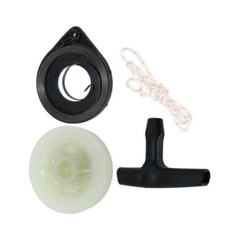 Kit de arranque para desbrozadora Oleo-Mac GS35 y GS37 repuesto de polea muelle y cuerda 2