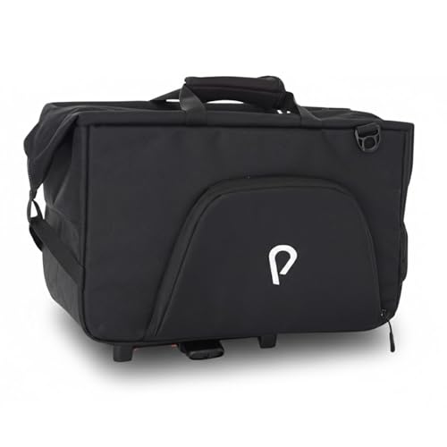 Vincita Big Nash   Bolsa para Maletero de Bicicleta, Universal de liberación rápida, Ajuste a Todos los estantes Traseros con alforjas expandibles y Cubierta Impermeable para Lluvia, Bolsa de Viaje