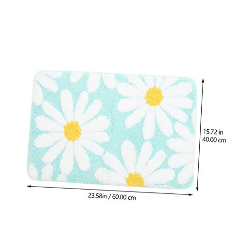 Tapis de bain absorbant l'eau Cabilock 60x40 cm anti-glisse - 4