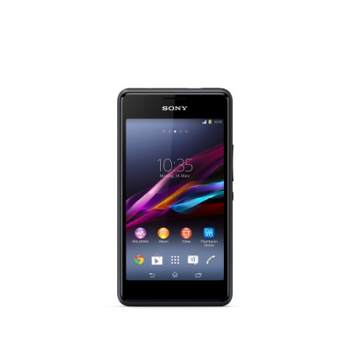 Sony Xperia E1 Smartphone (4 Zoll (10,2 cm) Touch-Display, 4 GB Speicher, Android 4.3) schwarz