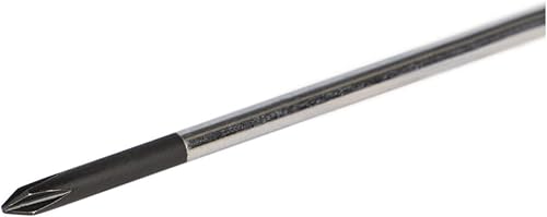 Miniatura 6 de Klein Tools 6222 Mini destornillador de precisión, #00 Phillips, cuenta con mango de agarre acolchado, tapa giratoria y anillo codificado por