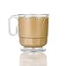 Lillian Signature Collection 40 Count Elegance Coffee Mug, 8-Ounce, Clear