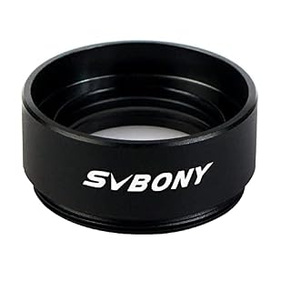 Svbony réducteur de focale 0,5x pour coulant 31,75 mm, noir