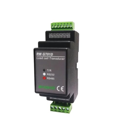Transducteur numérique Cellule de Charge sur Rail DIN RW-GT01D RS232