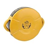 KQFCAZRE キックボクシングとテコンドーのためのポータブルトレーニングバッグ, 黄色