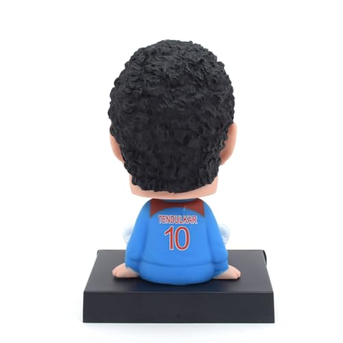 Image of Daiyamondo Super Hero Anime Polyvinyl Chloride Action Figure Bobble Head for Car Dashboard Office & Study Table Decoration for Everyone (Sachin),9 X 7.5 cm