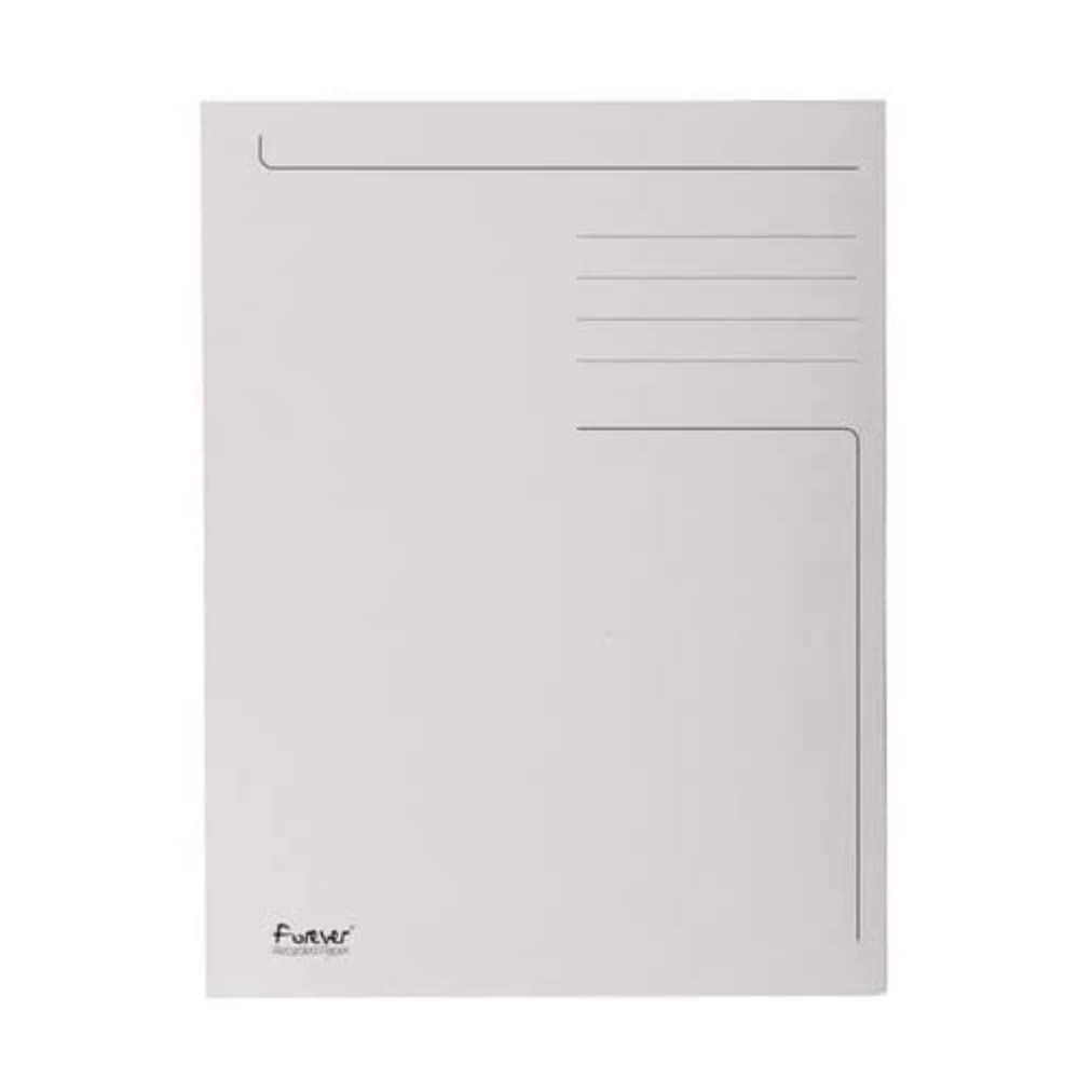 Exacompta 50 bedruckte feste Mappen Forever® Blauer Engel grau