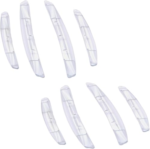 JOYOLA Juego de 8 Tiras Protectoras Invisibles para el Borde de la Puerta del Coche, Transparente para Puerta Delantera y Trasera, PVC, Antiarañazos, Anticolisión, con Cintas Adhesivas